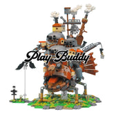 Studio Ghibli Howl’s Moving Castle Building Blocks Set 1249PCS MOC Bricks Howl’s Moving Castle Building Blocks